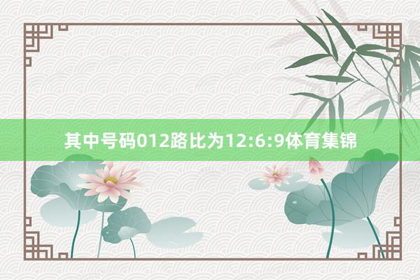 其中号码012路比为12:6:9体育集锦