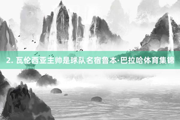 2. 瓦伦西亚主帅是球队名宿鲁本·巴拉哈体育集锦