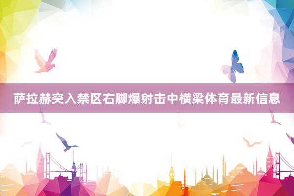 萨拉赫突入禁区右脚爆射击中横梁体育最新信息