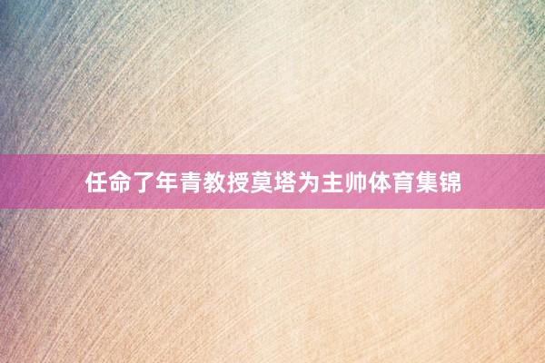 任命了年青教授莫塔为主帅体育集锦