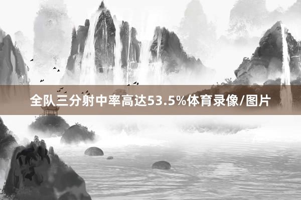 全队三分射中率高达53.5%体育录像/图片