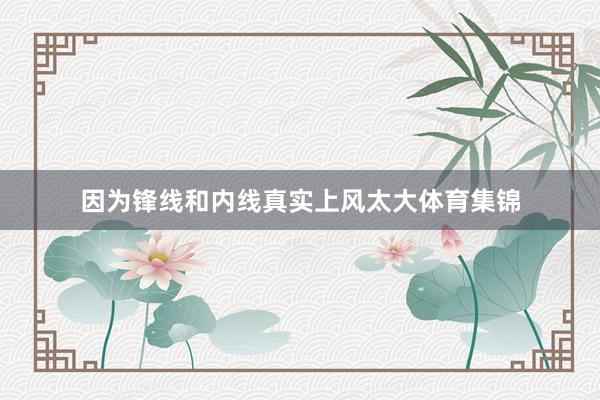 因为锋线和内线真实上风太大体育集锦