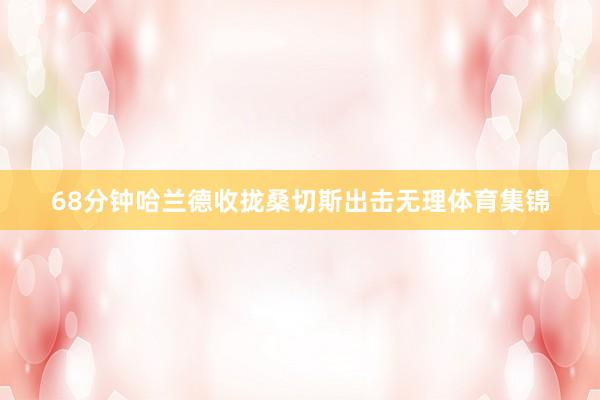 68分钟哈兰德收拢桑切斯出击无理体育集锦