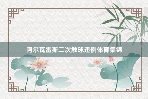 阿尔瓦雷斯二次触球违例体育集锦