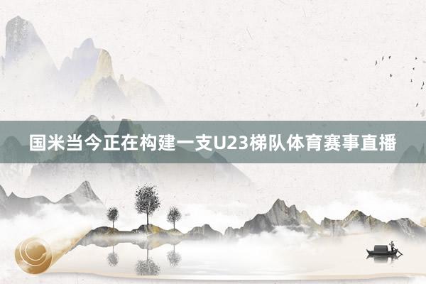 国米当今正在构建一支U23梯队体育赛事直播