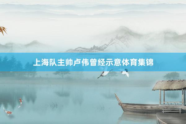 上海队主帅卢伟曾经示意体育集锦