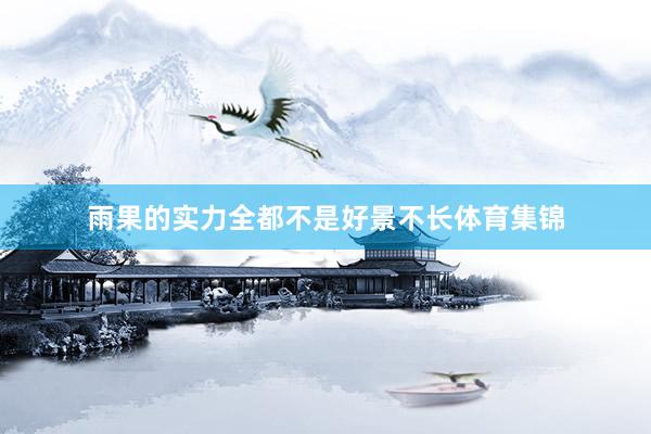 雨果的实力全都不是好景不长体育集锦