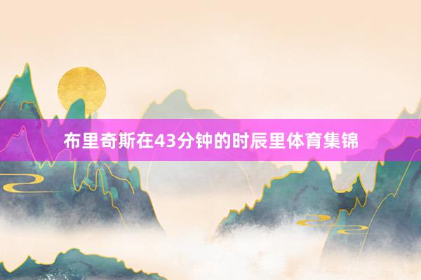 布里奇斯在43分钟的时辰里体育集锦