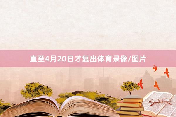 直至4月20日才复出体育录像/图片
