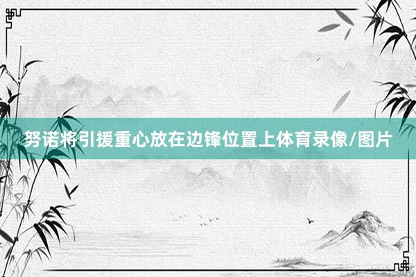 努诺将引援重心放在边锋位置上体育录像/图片