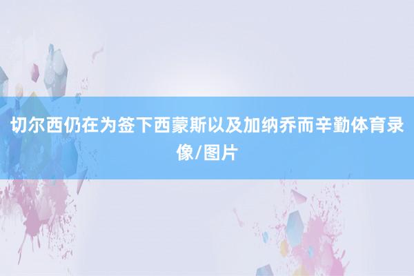 切尔西仍在为签下西蒙斯以及加纳乔而辛勤体育录像/图片