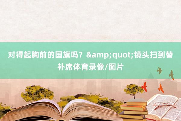 对得起胸前的国旗吗？&quot;镜头扫到替补席体育录像/图片