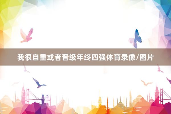 我很自重或者晋级年终四强体育录像/图片