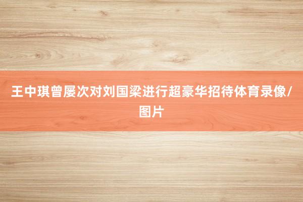 王中琪曾屡次对刘国梁进行超豪华招待体育录像/图片
