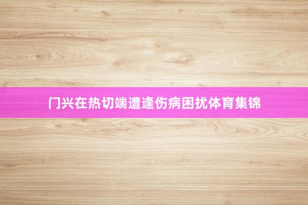 门兴在热切端遭逢伤病困扰体育集锦